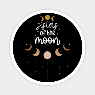 Sisters of the Moon - Celestial Inspirational Design Magnet